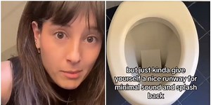 Woman goes viral with tutorial for how to poo secretly at your partner’s house