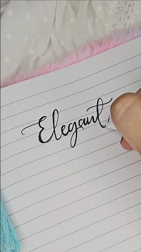 ✨️ Elegant Calligraphy Font ✍️ | Graceful Handwritten Style