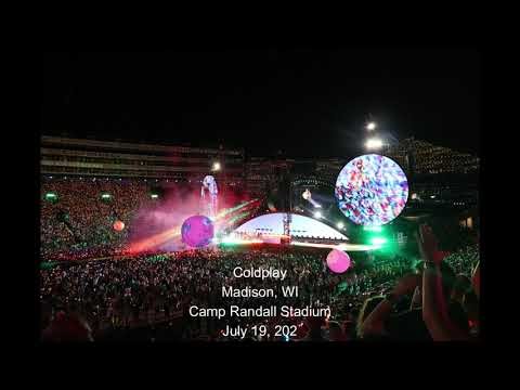 Coldplay Music of the Spheres Tour, full show audio (Madison, WI 7/19/25)