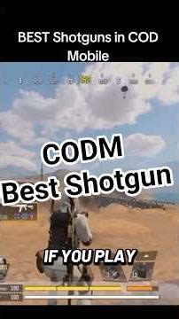 BEST Shotguns in COD Mobile #codm #codclips #codhighlights