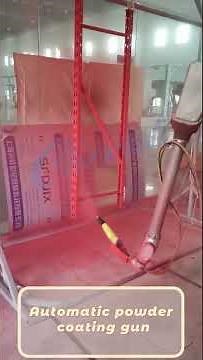 Automatic Powder Coating Line | Metal Finishing Equipment Demo #powdercoating #industrialmachinery