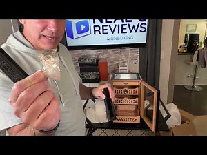 Cigar Humidor Review & Unboxing 4K