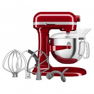 KitchenAid 6 Quart Bowl-Lift Stand Mixer with Attachments and Pouring Shield