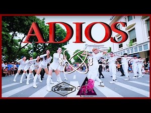 [KPOP IN PUBLIC] EVERGLOW (에버글로우) - Adios (아디오스) | DANCE COVER | Cli-max Crew ft B-Wild from Vietnam