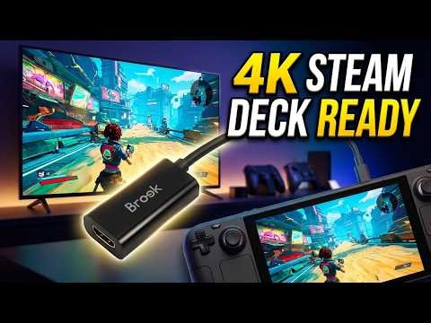 Nintendo Switch 2 & Steam Deck Meet 4K with This Brook Cable