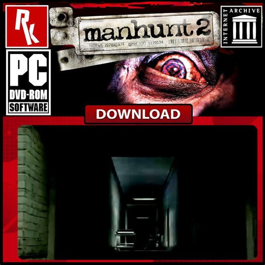 Manhunt 2 (2007)You all remember this one? Well its been revitalized for PC! Uncensored!DOWNLOAD INCLUDED!Updated and remastered for modern PC's! 60FPS support and improvements to controls!The link has been updated! You can download it below in the comments!This and many more are brought to you and maintained courtesy of RohanKar on the internet archive!Enjoy!