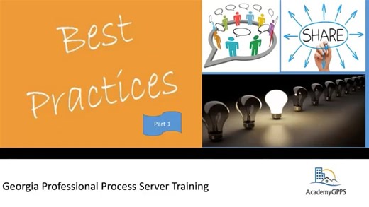 GA Process Server Pre-Certification Course Part 1.5 copy 4