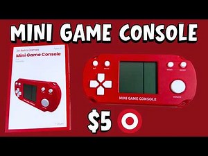 $5 Mini Game Console = BIG Nostalgia, Tiny Price 🎮💥