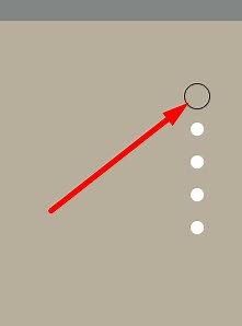 Making a dot navigation with CSS