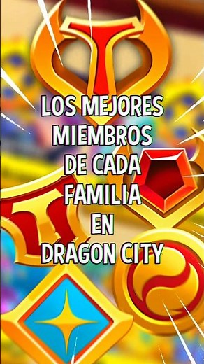 LOS MEJORES DRAGONES DE CADA FAMILIA EN DRAGON CITY😱🤯