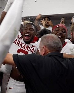 Win in Gainesville vibes 🐗 | Arkansas Razorback Football