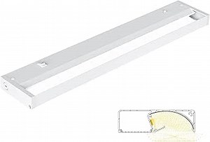 AKIHE Hardwired 24 inch LED Under Cabinet Lighting, Dimmable 16W 3 Color Temperature 3000K/3500K/4000K, FCC/T24 Certified, White Light for Kitchen Cabinet, Counter and Sink (Hardwired Only) - Amazon.com