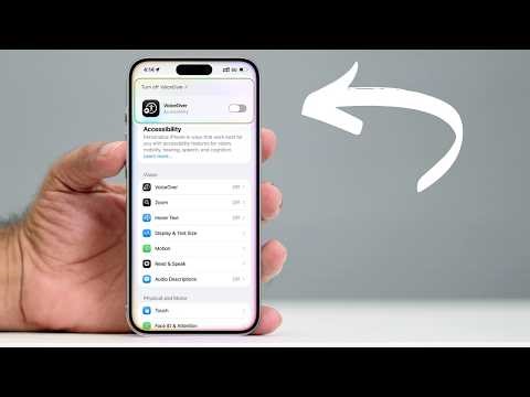 How to Turn OFF VoiceOver / Talk Back on iPhone (2026)