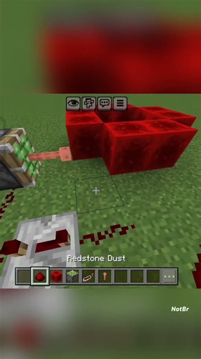 automatic red stone machine #minecraft #notbrokenad #shorts