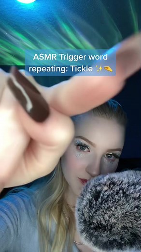 Relaxing ASMR Trigger Words: Tickle Sensation