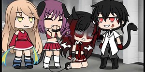 sorry for no uploading yesterday #gacha#capcut#