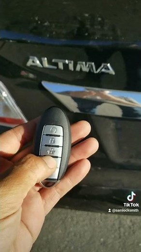 Nissan Altima smart key supply and program. ✅ #milpitas