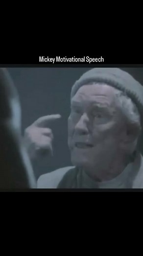 Mickey Motivational Speech to Rocky - Rocky V Sylvester Stallone Burgess Meridith #moviescenes #films #80s #rockyv #motivation | Bennycbr23
