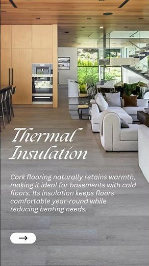 Basement Flooring Upgrade: The Comfort and Warmth of Cork