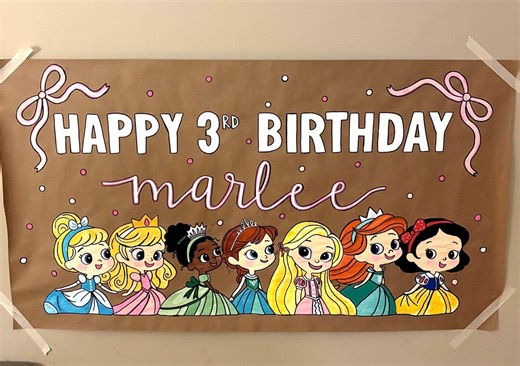 Custom Birthday Banners - Etsy