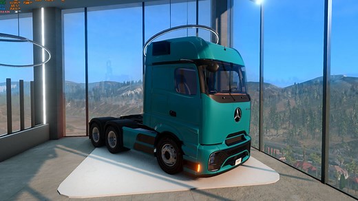 BEAMNG车辆模组-2025款奔驰Actros卡车 作者:BBM