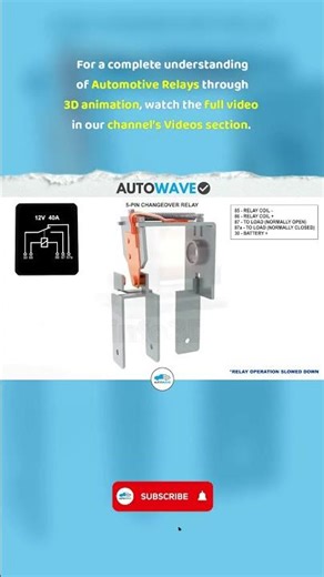 5 Pin Relay Explained! #relays #relay #automobile #automotive #shortsfeed