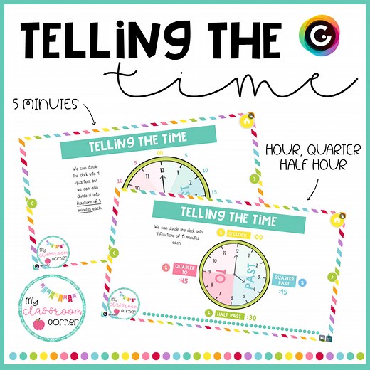 TELLING THE TIME - Genially