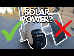 Remote SOLAR Powered Surveillance CAMERA System. TESTED!! - AMAZON