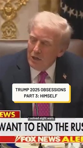 We saved Donald Trump’s favorite topic for last: Donald Trump. The president couldn’t stop heaping praise upon himself in 2025 … whether the praise was accurate or not. | The Recount