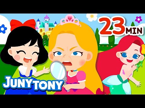 JunyTony 👗🎀 Princess Songs Compilation | BEST Kids Songs | Preschool Songs | JunyTony