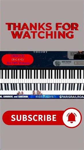 #Polyphony Example Outlining #CM7 #musictheory #piano #pianotutorial #major7th