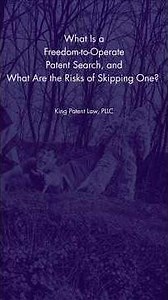 What Is a Freedom-to-Operate Patent Search, and What Are the Risks of Skipping One?