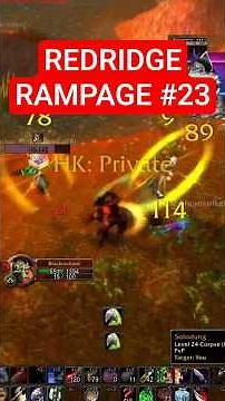 REDRIDGE RAMPAGE PT23 in Wow Classic #shorts