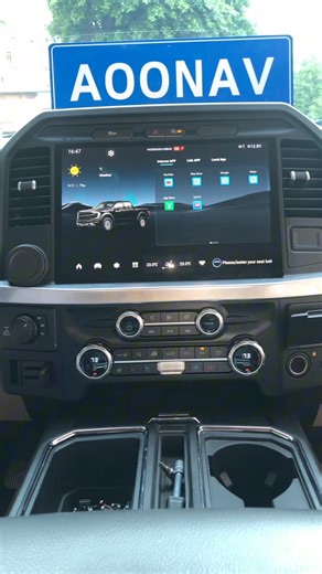 Upgrade 🔝 13-inch screen for Ford F150 2015-2021 #carplay #automobile #ford #f150 #upgrade