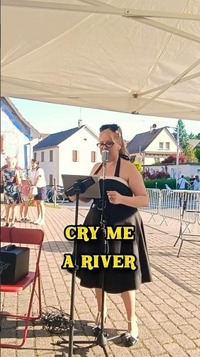 Cry Me a River(Live & Raw) 🎤 🎶#retro #vintage #singer #music #old #rawrecording #noedit #fifties