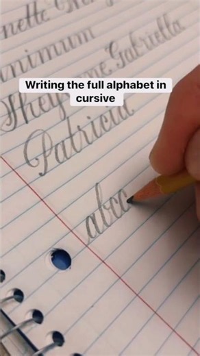Write the full alphabet in cursive 😱(Calligraphy work) #viral #calligraphy #trending #cursive #fyp