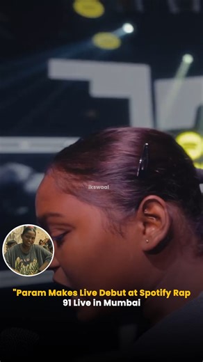 ikswaal on Instagram: ""From going viral on social media to lighting up the stage, Param (@paramsworld) made her live debut at @SpotifyIndia’s Rap 91 Live in Mumbai! 🔥 The Punjabi sensation, famous for her hit track ‘That Girl’, had the crowd singing along as she brought her energy, style, and lyrical flair to life for the very first time. #Param #ThatGirl #Rap91Live #SpotifyIndia #PunjabiRapper #ViralSensation #LivePerformance #MumbaiEvents #MusicJourney #RisingStar #HipHopIndia #GirlPower #Mu