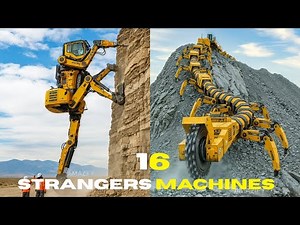 World Flags Come Alive | Alien Animal Excavator Machines in Action