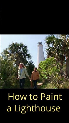 How to paint a lighthouse