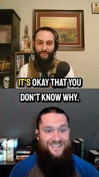 I believed it... but I couldn't explain why
