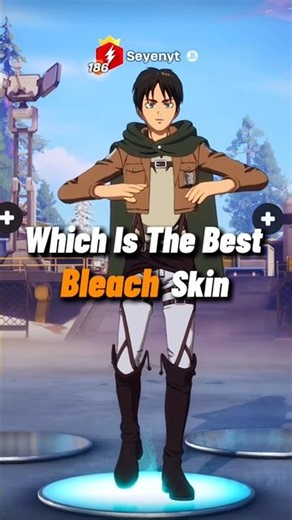 Which Is The Best Bleach Skin #fortnite