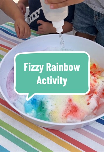 Fizzy Rainbow Activity for Kids: Fun and Easy Experiment