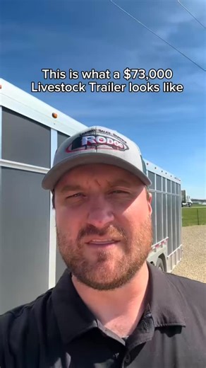 2.4K views · 999 reactions | Check out what a $73,000 gooseneck livestock trailer looks like #wilson #farmer #farming #farmersofinstagram #livestock #cattle #farm #cowpoke #cowpuncher #cattleman #bullhauler #livestocktrailer | Nick Richard | Facebook