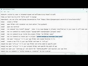 Django Hello World Made Easy 2022 😍
