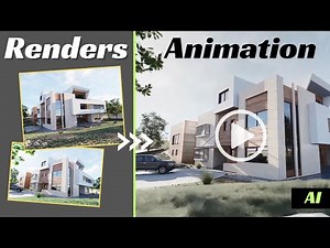Convert 3D Renders to Realistic Architecture Animations with AI | Image to Video Tutorial