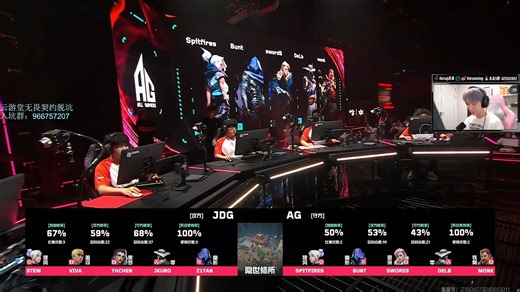 Karsamzing | 240707-JDG-AG/TYL-FPX/看蛋康CS/暗区突围 | VCT第二赛段 | 直播回放弹幕版