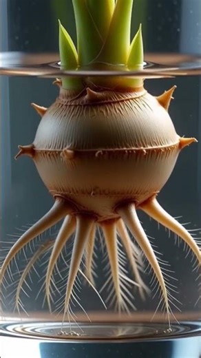 Ginger Root Awakening | Cinematic Growth Timelapse (9:16)