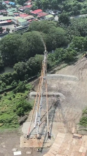 Flare Stack Demolition in the Philippines