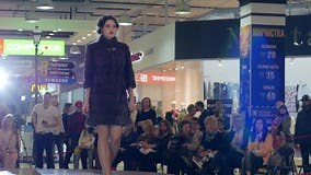 Stylish Fur Coats on Model in High-heeled Shoes on Catwalk, Fashion Show, Presentation of New Collection Stock Footage - Video of fabric, shoes: 98519468