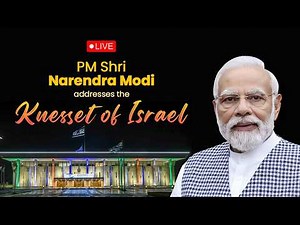 LIVE: PM Shri Narendra Modi addresses the Knesset of Israel | Historic Moment for India | Knesset